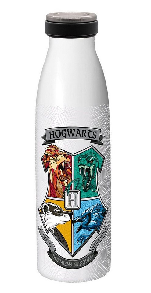 Geda Labels GmbH Thermoflasche Harry Potter Stand Together, Weiß, 500 ml, doppelwandig, vakuum isoliert von Geda Labels GmbH