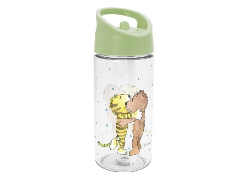 Geda Labels GmbH Trinkflasche Janosch kids, Hellgrün, 480ml, nicht spülmaschinengeeignet von Geda Labels GmbH