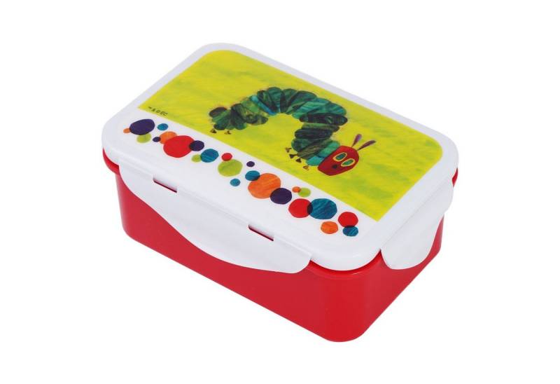 Geda Lunchbox Raupe Nimmersatt Kinder Brotdose Lunch-Box, Polypropylen, BPA-frei, Mikrowellengeeignet, zum Einfrieren geeignet bis -20° von Geda