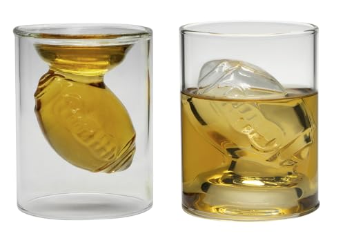 Shotgläser Football 3D 2er Set | Schnaps | Schnapsgläser | Party | Feiern | Sport Shotgläser Football 3D 2er Set | Schnaps | Schnapsgläser | Party | Feiern | Sport von Gedalabels