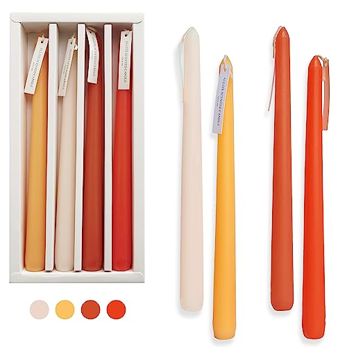 Gedengni Spitzkerzen 24cm Kerzenhalter Orange Farbverlauf Spitzkerzen Taper Candles Long Candlesticks - duftende Kerze lange Kerzenständer für Abendessen Dekoration Gedengni Spitzkerzen 24cm Kerzenhalter Orange Farbverlauf Spitzkerzen Taper Candles Long Candlesticks - duftende Kerze lange Kerzenständer für Abendessen Dekoration von Gedengni