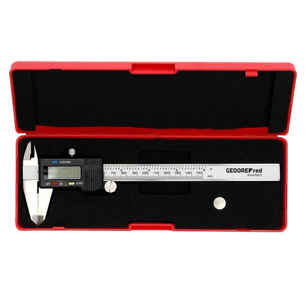 Gedore Red Messschieber Messschieber digital W.153mm mm/inch von Gedore Red