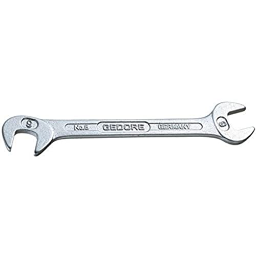 GEDORE Doppelmaulschlüssel 7 mm, Präzisions-Stahlwerkzeug, Robust, Made in Germany, Profi-Handwerkzeug für Industrie & Handwerk von GEDORE
