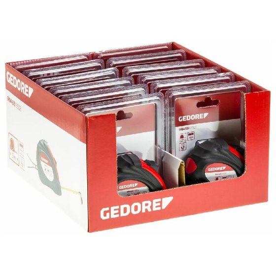 GEDORE - R94559312 Display Rollbandmaße L.3m 12-teilig von Gedore