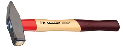 GEDORE Schlosserhammer Rotband-Plus mit Hickorystiel, 800 g, 1 Stück, 600 IH-800 von GEDORE