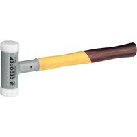 GEDORE Schonhammer, D 60 mm - silberfarben | braun | weiss GEDORE Schonhammer, D 60 mm - silberfarben | braun | weiss von Gedore