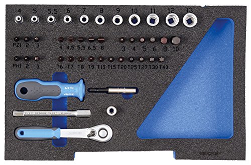GEDORE 1100 CT1-20 Steckschlüssel-Satz 1/4" in 1/2 L-BOXX 136 Modul von GEDORE