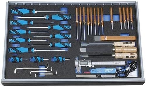 GEDORE Werkzeugsortiment in Check-Tool-Modul, 37-tlg, 1 Stück, 2005 CT4-2160-119 von GEDORE