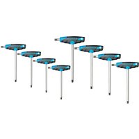 GEDORE Winkelschraubendrehersatz, 8-teilig - blau | schwarz GEDORE Winkelschraubendrehersatz, 8-teilig - blau | schwarz von Gedore