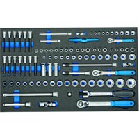 Gedore 2005 CT4-U-20 Steckschlüssel-Satz 1/4"-3/8"-1/2" in Check-Tool-Modul, 91-teilig Gedore 2005 CT4-U-20 Steckschlüssel-Satz 1/4"-3/8"-1/2" in Check-Tool-Modul, 91-teilig von Gedore