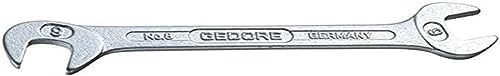 GEDORE Doppelmaulschlüssel 5,5 mm, Präzisions-Stahlwerkzeug, Robust, Made in Germany, Profi-Handwerkzeug für Industrie & Handwerk von GEDORE