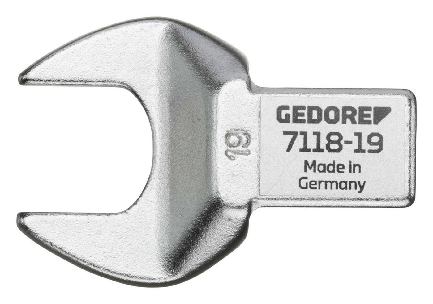 Gedore Drehmomentschlüssel, Einsteck-Maulschlüssel 17 mm Aufnahme 14 x 18 mm 4-kant von Gedore