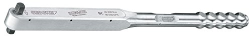 GEDORE Aluminium Drehmomentschlüssel DREMOMETER 1/2" 40-200 Nm mit Doppelvierkant ±3% Genauigkeit mit Zertifikat, 8578-00 von GEDORE