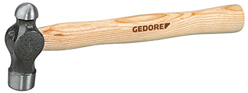 GEDORE Englischer Schlosserhammer mit Kugel 1/4 lbs, 1 Stück, 8601 1/4 von GEDORE