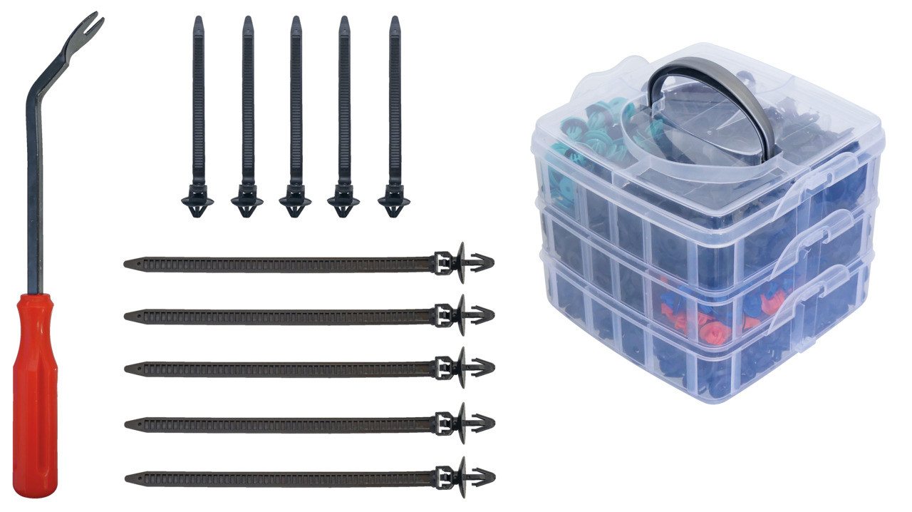 Gedore Absauganlage Automotive R19002676 Befestigungsclip-Set mit Demontagehebel von Gedore