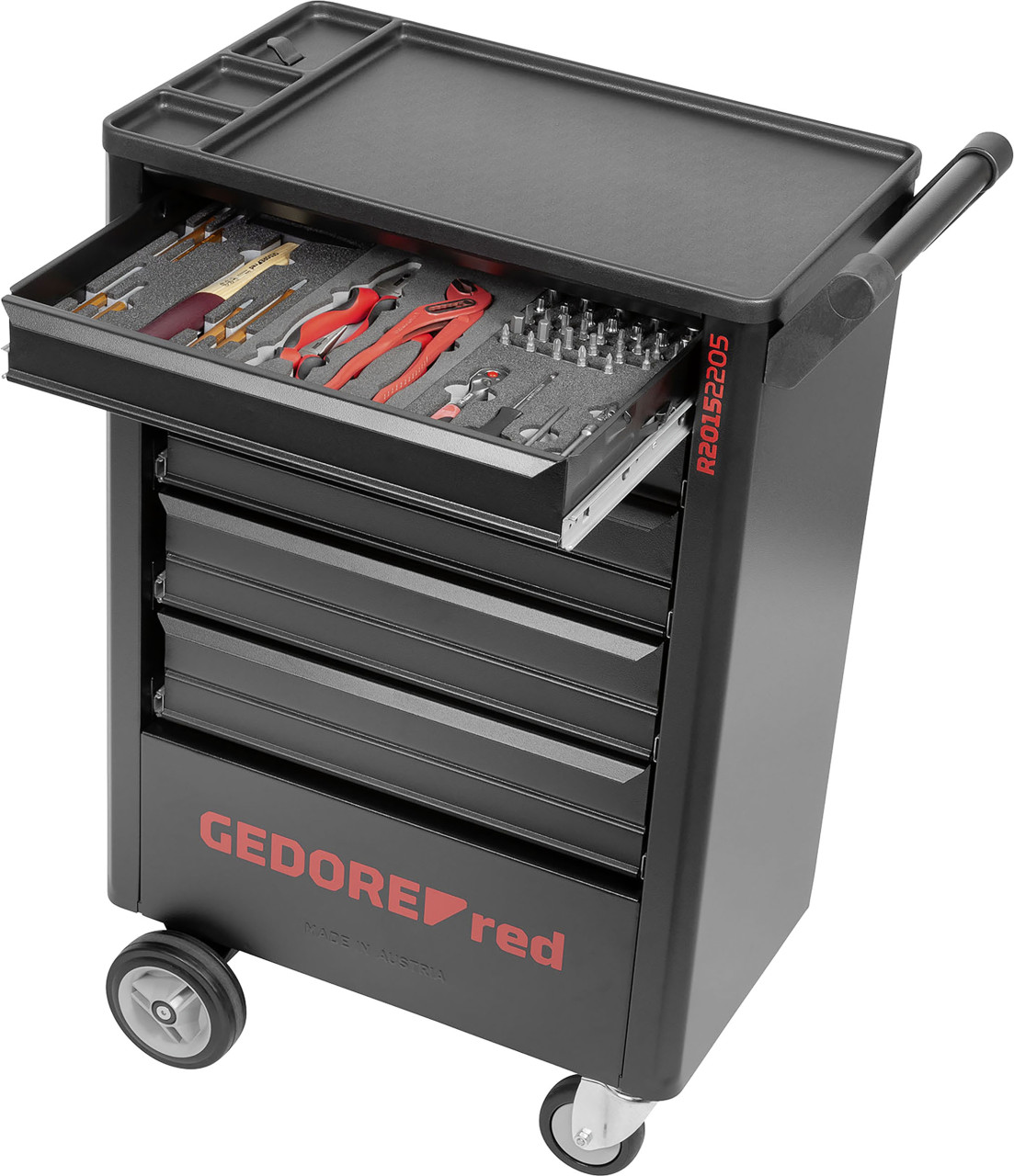 Gedore Red Werkstattwagen 96,3 x 68,5 x 46,2 cm unbestückt von Gedore