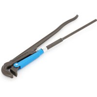 Gedore 85° abgewinkelte Rohrzange, Spannweite 105 mm, schwedisch, selbstklemmend, massiv, Zahnung flammgehärtet, 175 3 von Gedore