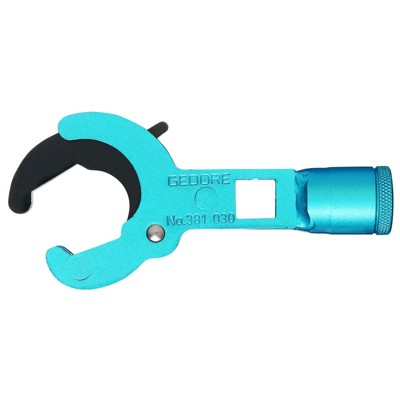 Hahnblockschlüssel, 1/2", für Euro-Konus-Hahnblöcke, flach, 381030 von Gedore