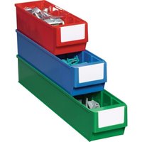 Regalkasten L400xB235xH145mm rot Polypropylen von PROMAT