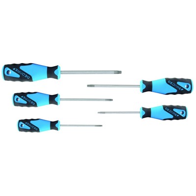 Schraubendreher-Set 5-teilig,-Satz für Innen-TX Schrauben, 3K-Griff, 2163 TX-05 von Gedore
