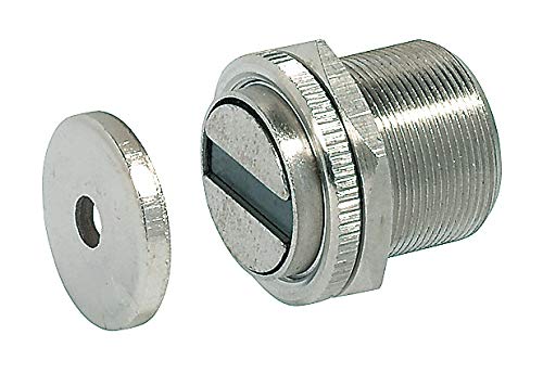GedoTec® Magnet-Schnäpper Magnetverschluss für Metalltüren & Metallschränke | Haftkraft 7 kg | Möbel-Magnet extra stark inkl. Gegenplatte | 1 Stück - Tür-Magnet für Zimmertüren - Spinte - Möbel-Türen von Gedotec