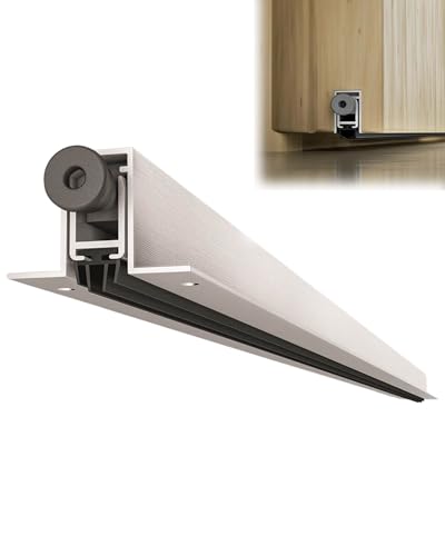 Gedotec Absenkdichtung TREND ALETTE | Absenkbare Bodendichtung für Türen | 1 Stück 30x20 mm Länge: 930 mm | Einlass- Schraubbefestigung | Zugluftstopper | Türbodendichtung gegen Kälte und Lärm von Gedotec