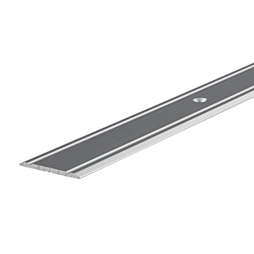 Gedotec Alu Übergangsprofil SUPERFLACH Übergangsschiene gelocht | 2000 x 30 mm | Boden-Profil Aluminium silber eloxiert | Abdeckleiste zum Schrauben | 1 Stück - Schiene für Fliesen - Laminat uvm. Gedotec Alu Übergangsprofil SUPERFLACH Übergangsschiene gelocht | 2000 x 30 mm | Boden-Profil Aluminium silber eloxiert | Abdeckleiste zum Schrauben | 1 Stück - Schiene für Fliesen - Laminat uvm. von Gedotec