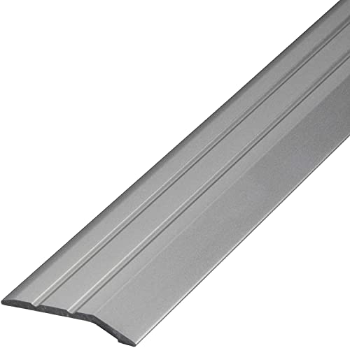 Gedotec Übergangsleiste höhenausgleich Silber selbstklebend | 1 Stück Abschlussprofil Alu 900 mm | Dehnungsfugenprofil Boden-Leiste höhen-ausgleich 2-5mm | Übergangsschiene ohne bohren, 90 cm Gedotec Übergangsleiste höhenausgleich Silber selbstklebend | 1 Stück Abschlussprofil Alu 900 mm | Dehnungsfugenprofil Boden-Leiste höhen-ausgleich 2-5mm | Übergangsschiene ohne bohren, 90 cm von Gedotec