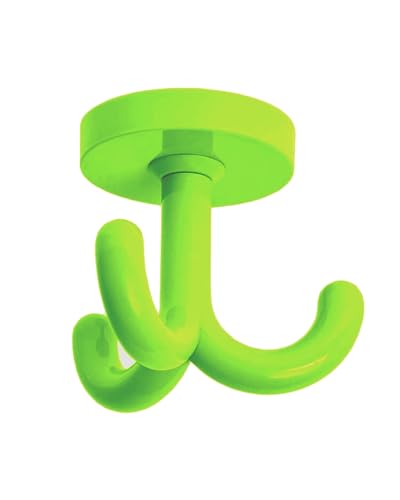 Gedotec Deckenhaken aus Kunststoff | KITA | 1 Stück drehbarer haken zum schrauben | Apfelgrün | S 2070-G60Y | Haken für verdeckte Befestigung | Kleiderhaken für Garderoben - Spinde | Kindersicher Gedotec Deckenhaken aus Kunststoff | KITA | 1 Stück drehbarer haken zum schrauben | Apfelgrün | S 2070-G60Y | Haken für verdeckte Befestigung | Kleiderhaken für Garderoben - Spinde | Kindersicher von Gedotec