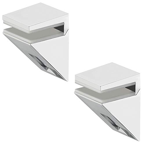 Gedotec Design Glasbodenträger Metall Regalbodenträger Glas-Böden - SOLAR | Tablarträger für Tablardicke 5–10 mm | Wand-Halterung mit Tragkraft 20 kg | 2 Stück - Design Regalträger aus Metall Gedotec Design Glasbodenträger Metall Regalbodenträger Glas-Böden - SOLAR | Tablarträger für Tablardicke 5–10 mm | Wand-Halterung mit Tragkraft 20 kg | 2 Stück - Design Regalträger aus Metall von Gedotec