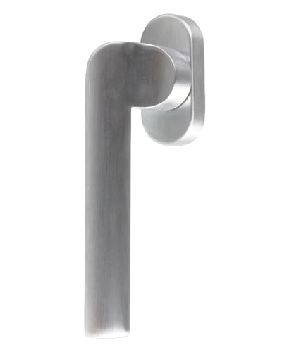 Gedotec Fenstergriff Links Chrom satiniert | Drehkipp-Rasterolive ohne Schließzylinder | PUNTO | Balkontürgriff aus massivem Metall | 1 Stück | Italienischer Design Fensterbeschlag | Fensterolive Gedotec Fenstergriff Links Chrom satiniert | Drehkipp-Rasterolive ohne Schließzylinder | PUNTO | Balkontürgriff aus massivem Metall | 1 Stück | Italienischer Design Fensterbeschlag | Fensterolive von Gedotec