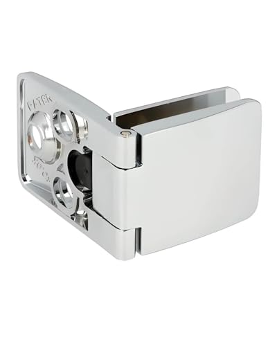 Gedotec Glastürscharnier Mittel-Scharnier Silber matt SQUARE I Einfache Montage der Glasplatte zum Klemmen I Verwendung Mitte - offene Ausführung Gedotec Glastürscharnier Mittel-Scharnier Silber matt SQUARE I Einfache Montage der Glasplatte zum Klemmen I Verwendung Mitte - offene Ausführung von Gedotec