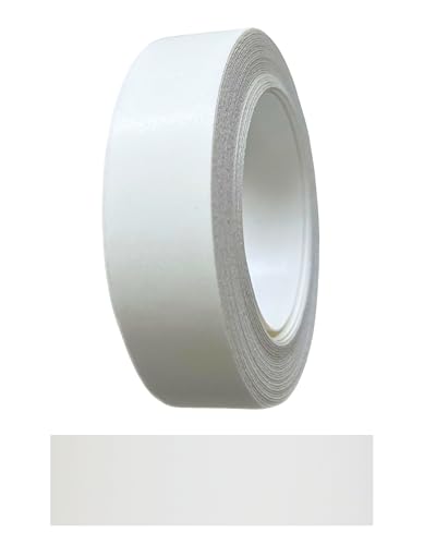 Gedotec Kantenumleimer selbstklebend | 1 Stück | 18 mm x 5 m | 320 - Perlweiss | TAPE | Holzfurnier in verschiedenen Dekoren | Melaminkanten-Band zum Kleben | Möbelkanten-Band | Melaminkanten von Gedotec