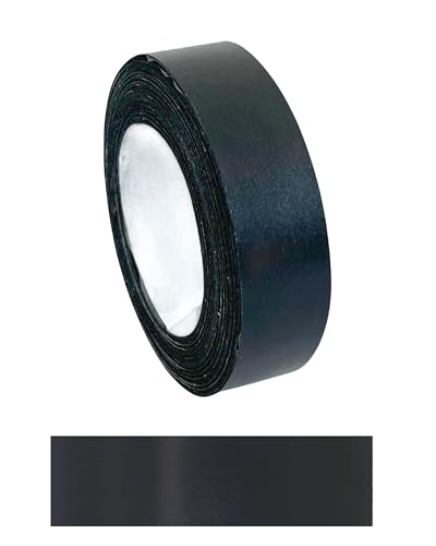 Gedotec Kantenumleimer selbstklebend | 1 Stück | 18 mm x 5 m | 325 - Schwarz | TAPE | Holzfurnier in verschiedenen Dekoren | Melaminkanten-Band zum Kleben | Möbelkanten-Band | Melaminkanten von Gedotec