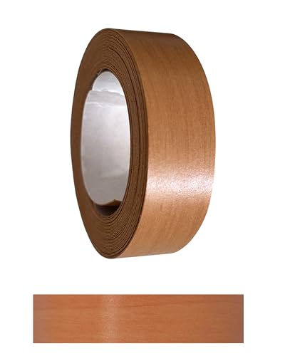Gedotec Kantenumleimer selbstklebend | 1 Stück | 18 mm x 5 m | 936 - Ehrle | TAPE | Holzfurnier in verschiedenen Dekoren | Melaminkanten-Band zum Kleben | Möbelkanten-Band | Melaminkanten von Gedotec
