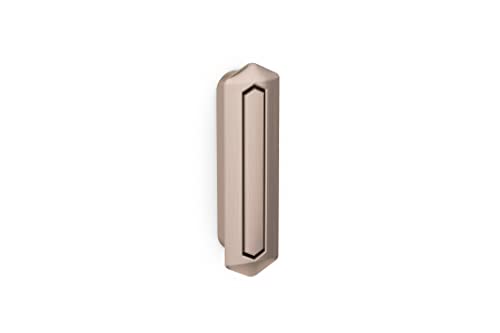Gedotec Klapp-Griff Metall Möbelgriffe | 1 Stück Klapphaken & Türgriffe klappbar | MIO DONA | 15 x 55 mm - Griffe Möbel Haken zum Einlassen | Schrankgriffe edelstahl finish| Griffe für Küchenschränke von Gedotec