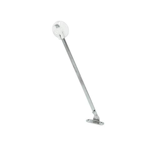 Gedotec Klappenbeschlag für Möbel-Türen Klappen-Halterung für Kleider-Schrank - H3914 | Klappenhalter Küchen-Schrank | Stahl vernickelt | 225 mm | 1 Stück - Klappenscharnier für Schranktüren & Barfach Gedotec Klappenbeschlag für Möbel-Türen Klappen-Halterung für Kleider-Schrank - H3914 | Klappenhalter Küchen-Schrank | Stahl vernickelt | 225 mm | 1 Stück - Klappenscharnier für Schranktüren & Barfach von Gedotec