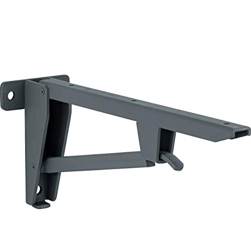 Gedotec Klappträger klappbar Klappkonsole Sitzbank-Konsole Schwerlast-Winkel | ODIN | Tiefe 380 mm | Stahl massiv | Tragkraft bis 150 kg | 1 Stück - faltbarer Schwerlastträger für die Wand-Montage Gedotec Klappträger klappbar Klappkonsole Sitzbank-Konsole Schwerlast-Winkel | ODIN | Tiefe 380 mm | Stahl massiv | Tragkraft bis 150 kg | 1 Stück - faltbarer Schwerlastträger für die Wand-Montage von Gedotec