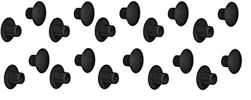 Gedotec Lamellenstopfen schwarz Möbel-Abdeckkappen zum Eindrücken Rohrstopfen rund - H1114 | Ø 5 mm | Schrauben-Kappen Kunststoff | Made IN Germany | 20 Stück - Loch-Abdeckungen für Schrauben & Möbel Gedotec Lamellenstopfen schwarz Möbel-Abdeckkappen zum Eindrücken Rohrstopfen rund - H1114 | Ø 5 mm | Schrauben-Kappen Kunststoff | Made IN Germany | 20 Stück - Loch-Abdeckungen für Schrauben & Möbel von Gedotec