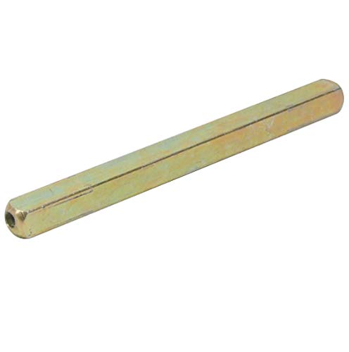 Gedotec Metall Drückerstift Vierkantstift für Türbeschläge & Türgriffe | 1 Stück - Wechselstift mit M12 Gewinde | Stift 8 x 110 mm | Drücker-Vierkant aus gehärtetem Stahl | Profilstift für Türdrücker von Gedotec