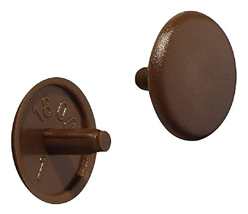 Gedotec Möbel-Abdeckkappen braun RAL 8007 Schrauben-Abdeckungen Kunststoff Schrauben-Kappe rund | H1123 | Verschluss-Stopfen für Kopflochbohrung PZ2 | Ø 12 x 2,5 mm | 50 Stück - Abdeckstopfen rund Gedotec Möbel-Abdeckkappen braun RAL 8007 Schrauben-Abdeckungen Kunststoff Schrauben-Kappe rund | H1123 | Verschluss-Stopfen für Kopflochbohrung PZ2 | Ø 12 x 2,5 mm | 50 Stück - Abdeckstopfen rund von Gedotec