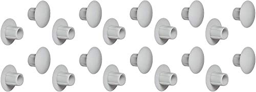 Gedotec Möbel-Abdeckkappen rund Rohrstopfen zum Eindrücken Lamellenstopfen grau - H1114 | Kunststoff Lochkappen Ø 5 mm | Made IN Germany | 100 Stück - Schrauben-Abdeckungen für Bohrlöcher & Möbel Gedotec Möbel-Abdeckkappen rund Rohrstopfen zum Eindrücken Lamellenstopfen grau - H1114 | Kunststoff Lochkappen Ø 5 mm | Made IN Germany | 100 Stück - Schrauben-Abdeckungen für Bohrlöcher & Möbel von Gedotec