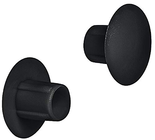 Gedotec Möbel-Abdeckkappen zum Einpressen Blindstopfen rund Schrauben-Abdeckungen schwarz - H1120 | Kappen-Ø 5 mm | für Blindbohrung | Made IN Germany | 20 Stück - Lochkappen für Bohrlöcher & Möbel Gedotec Möbel-Abdeckkappen zum Einpressen Blindstopfen rund Schrauben-Abdeckungen schwarz - H1120 | Kappen-Ø 5 mm | für Blindbohrung | Made IN Germany | 20 Stück - Lochkappen für Bohrlöcher & Möbel von Gedotec