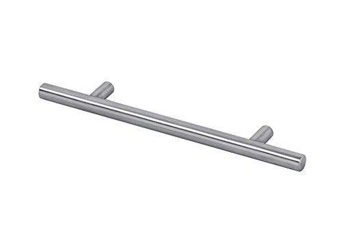 GedoTec Möbelgriff Edelstahl Schubladengriff 128 mm Stangengriff rund für Schranktüren - LUNA | Relinggriff Ø 12 mm | Küchengriff silber matt gebürstet | 1 Stück - Schrankgriff Küche mit Schrauben GedoTec Möbelgriff Edelstahl Schubladengriff 128 mm Stangengriff rund für Schranktüren - LUNA | Relinggriff Ø 12 mm | Küchengriff silber matt gebürstet | 1 Stück - Schrankgriff Küche mit Schrauben von Gedotec
