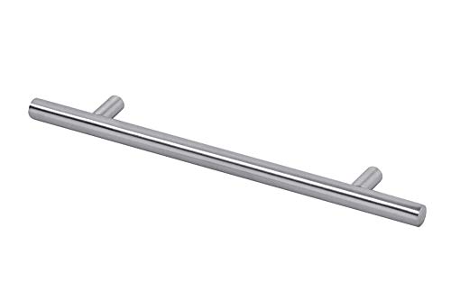 GedoTec Möbelgriff Edelstahl Schubladengriff 224 mm Stangengriff rund für Schranktüren - LUNA | Relinggriff Ø 12 mm | Küchengriff silber matt gebürstet | 1 Stück - Schrankgriff Küche mit Schrauben GedoTec Möbelgriff Edelstahl Schubladengriff 224 mm Stangengriff rund für Schranktüren - LUNA | Relinggriff Ø 12 mm | Küchengriff silber matt gebürstet | 1 Stück - Schrankgriff Küche mit Schrauben von Gedotec