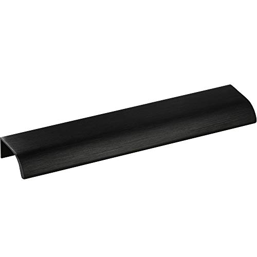 Gedotec Möbelgriffe aus Aluminium | 1 Stück Türgriffe für Schränke - Schwarz Matt mit Befestigungsmaterial | ONA 0372 | Länge: 200 mm | Griffe für Küchenschränke Schrankgriffe Griffe Möbel von Gedotec
