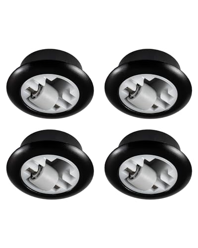 Gedotec Möbelrolle zum Einbohren | 4 Stück - Transportrollen ohne Bremse | Gesamt-Ø 54 mm | Lenkrolle Kunststoff | Stollenrolle mit 50 kg Tragkraft | MADE IN GERMANY | Möbel-Gleitrolle zum Einlassen Gedotec Möbelrolle zum Einbohren | 4 Stück - Transportrollen ohne Bremse | Gesamt-Ø 54 mm | Lenkrolle Kunststoff | Stollenrolle mit 50 kg Tragkraft | MADE IN GERMANY | Möbel-Gleitrolle zum Einlassen von Gedotec