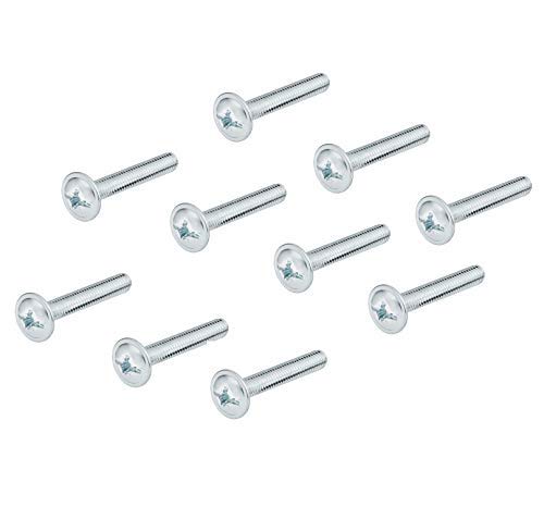 Gedotec Möbelschrauben M4 Stahl verzinkt - H10644 | 100 Stück - Griffschrauben für Möbelgriffe | Möbelverbinder - M4 x 35 mm | Gewindeschrauben - Möbelgriffschrauben - Verbindungsschrauben - Schränke Gedotec Möbelschrauben M4 Stahl verzinkt - H10644 | 100 Stück - Griffschrauben für Möbelgriffe | Möbelverbinder - M4 x 35 mm | Gewindeschrauben - Möbelgriffschrauben - Verbindungsschrauben - Schränke von Gedotec
