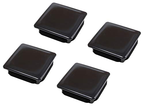 Gedotec PE Rohrstopfen | 4 Stück - Fußkappen schwarz aus Kunststoff für Vierkantrohr | Formrohr-Stopfen quadratisch | Lamellenstopfen 90 x 90 mm | Made IN Germany | Abdeckkappen für Quadratrohr Gedotec PE Rohrstopfen | 4 Stück - Fußkappen schwarz aus Kunststoff für Vierkantrohr | Formrohr-Stopfen quadratisch | Lamellenstopfen 90 x 90 mm | Made IN Germany | Abdeckkappen für Quadratrohr von Gedotec