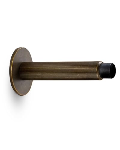 Gedotec Premium Türstopper Wand - Aluminium | ARPA WALL | 1 Stück Designer Tür Stopper messing antik | Türpuffer 100 mm zum Schrauben | inklusive Befestigungsmaterial | door stopper Gedotec Premium Türstopper Wand - Aluminium | ARPA WALL | 1 Stück Designer Tür Stopper messing antik | Türpuffer 100 mm zum Schrauben | inklusive Befestigungsmaterial | door stopper von Gedotec